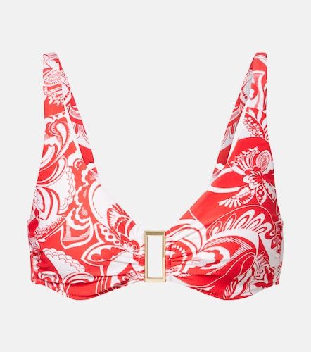 Bel Air floral bikini top - Melissa Odabash - Modalova