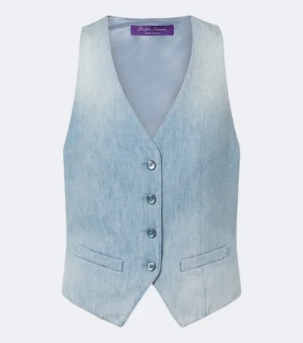 Ralph Lauren Collection Denim vest - Ralph Lauren Collection - Modalova