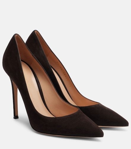 Gianvito Rossi Gianvito suede pumps - Gianvito Rossi - Modalova