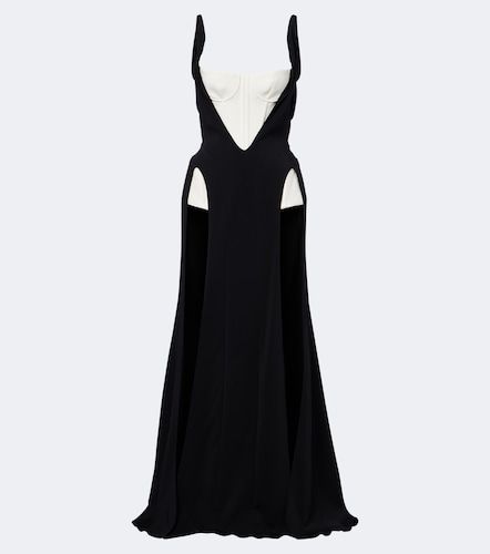 Re/edit Jeu de Paume crepe gown - Mugler - Modalova