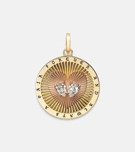 Pendente True Love Forever A Pair in 18kt con diamanti - FoundRae - Modalova