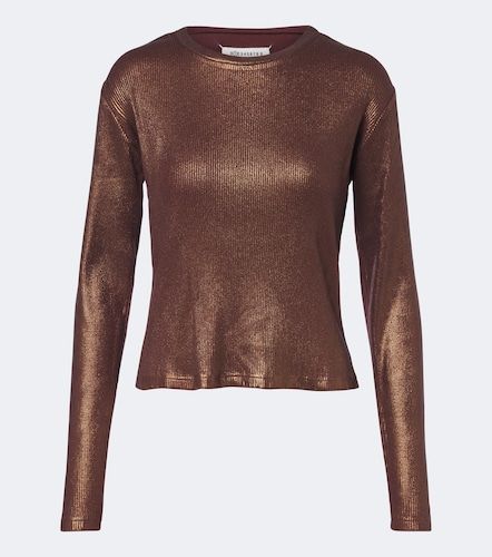 Bedrucktes Top aus Baumwolle - Maison Margiela - Modalova