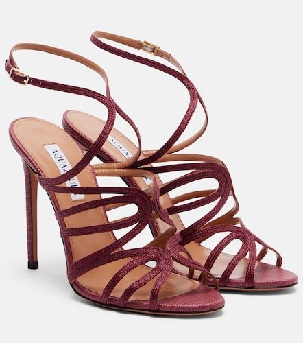 Aquazzura Serenade raffia sandals - Aquazzura - Modalova