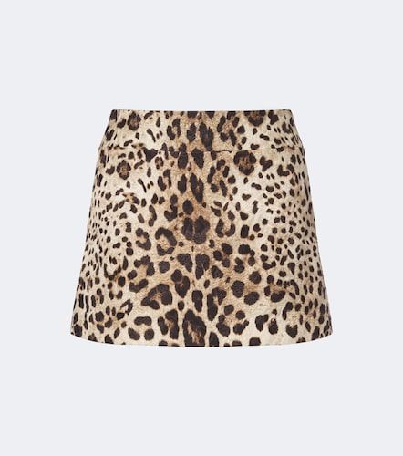 Minirock aus einem Baumwollgemisch - Dolce&Gabbana - Modalova