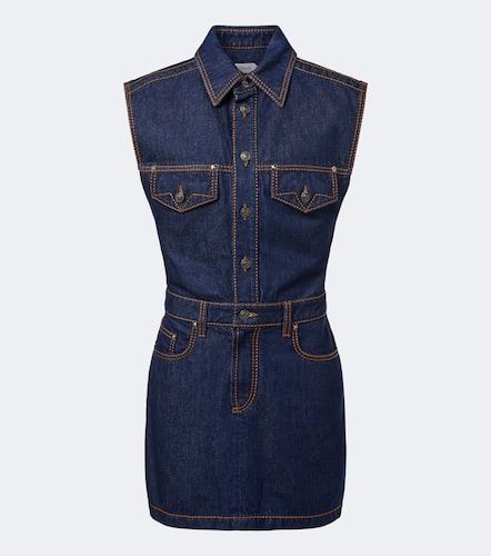 Versace Abito corto di jeans - Versace - Modalova