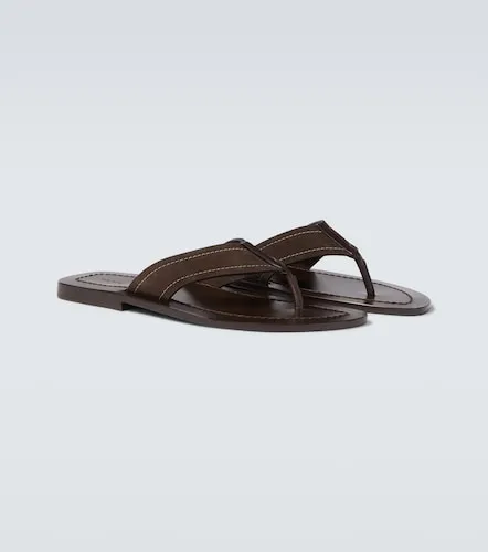 The Row Dan suede thong sandals - The Row - Modalova