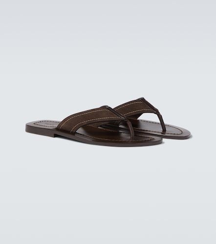 The Row Dan suede thong sandals - The Row - Modalova