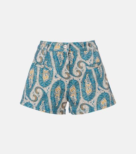 Etro Paisley denim shorts - Etro - Modalova