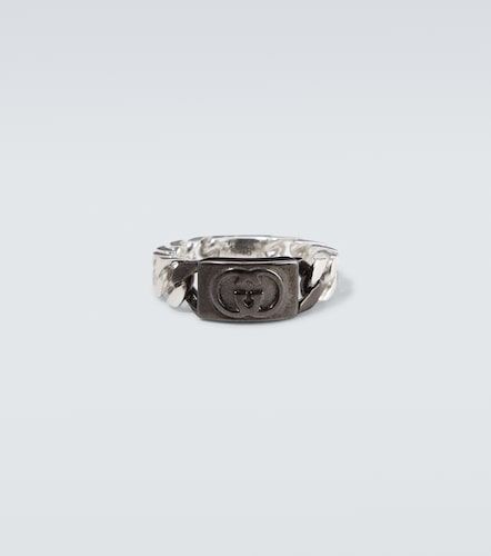 Interlocking G sterling ring - Gucci - Modalova