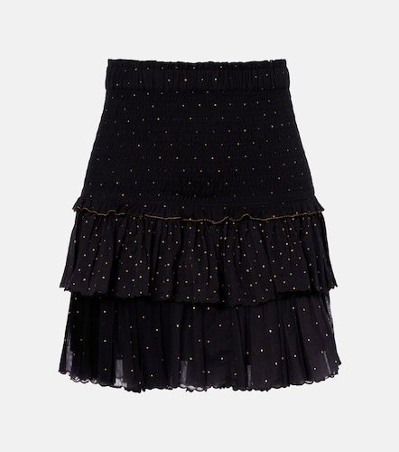 Minifalda de algodón con lunares - Marant Etoile - Modalova