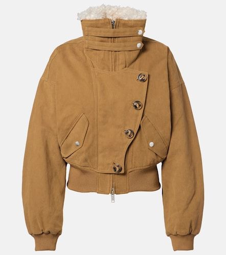 Chaqueta Oana de sarga de algodón - Marant Etoile - Modalova