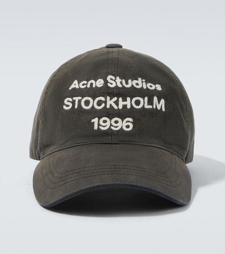 Cappello da baseball in cotone con logo ricamato - Acne Studios - Modalova