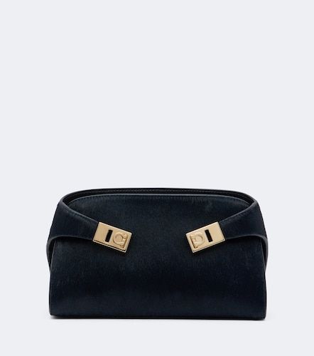 Ferragamo Clutch Hug Small de pelo - Ferragamo - Modalova