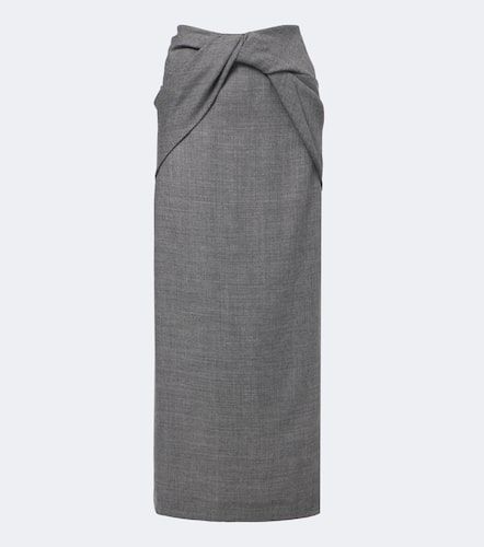 Tove Hope virgin wool midi skirt - Tove - Modalova