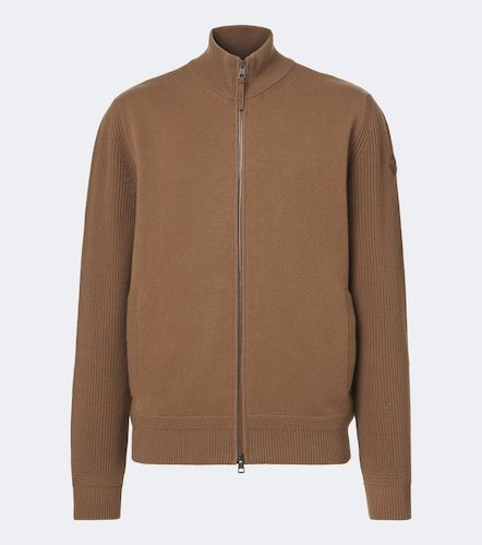 Pullover mit Reißverschluss Edit aus Strick - Moncler - Modalova