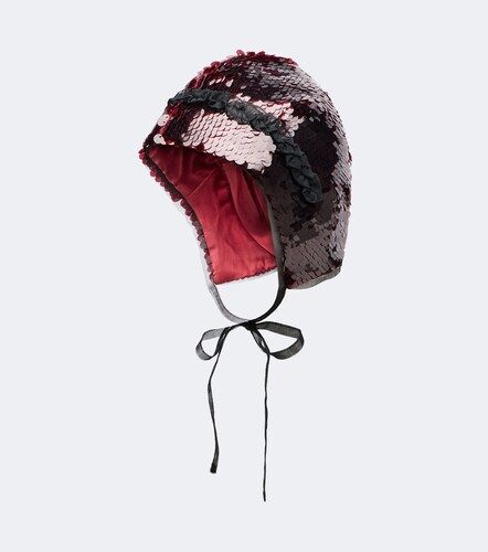 Cappuccio con tulle e paillettes - Simone Rocha - Modalova