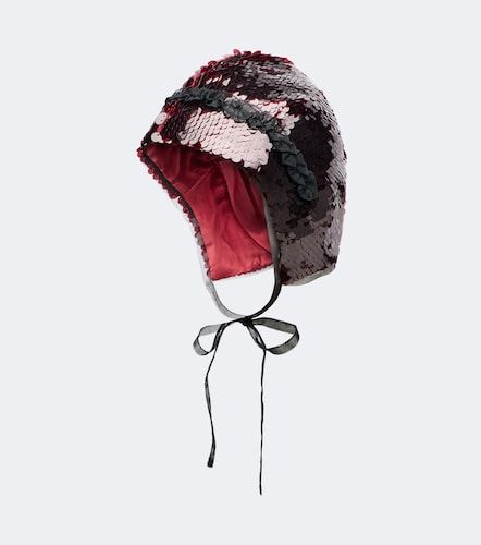 Sequined tulle-trimmed hood - Simone Rocha - Modalova