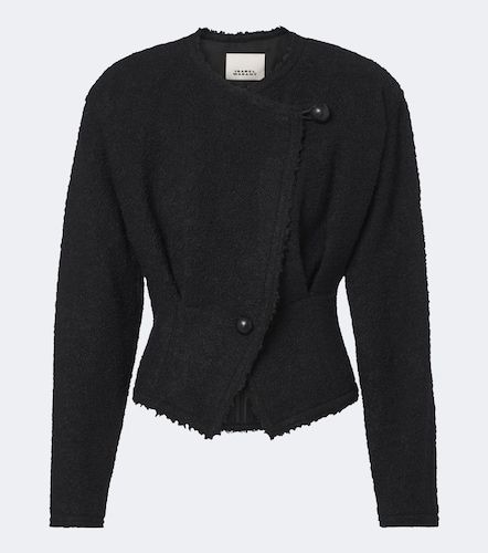 Suna wool and alpaca-blend boucle jacket - Isabel Marant - Modalova