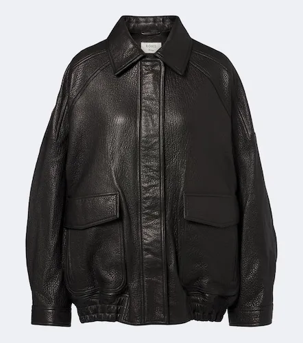 Róhe Blouson aus Leder - Rohe - Modalova