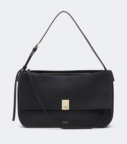 Schultertasche Cara Medium aus Leder - Ferragamo - Modalova