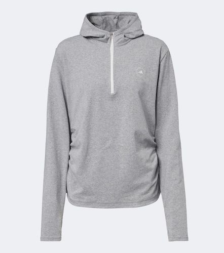 Logo jersey half-zip hoodie - Adidas by Stella McCartney - Modalova