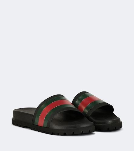 Gucci Pantoletten Web Stripe - Gucci - Modalova