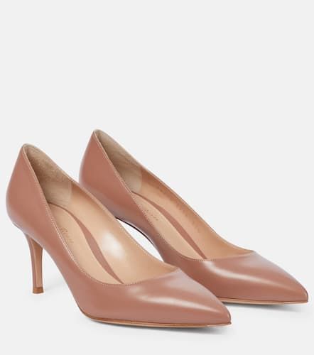 Gianvito 70 leather pumps - Gianvito Rossi - Modalova