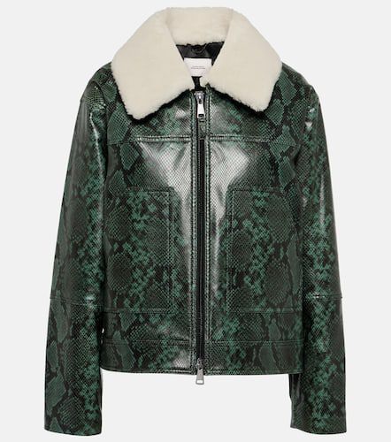 Urban Jungle snake-print leather jacket - Dorothee Schumacher - Modalova