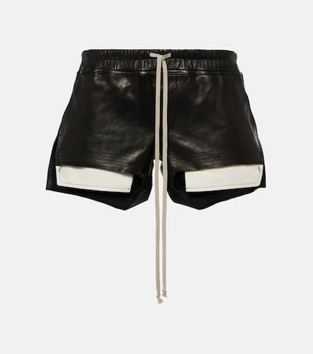 Rick Owens Shorts in pelle - Rick Owens - Modalova