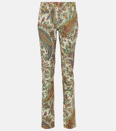 Etro Paisley mid-rise slim jeans - Etro - Modalova