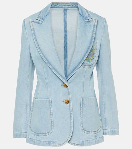 Etro Embroidered denim blazer - Etro - Modalova