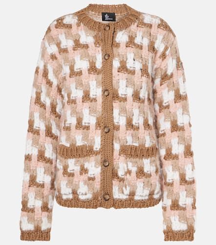 Wool and alpaca-blend cardigan - Moncler Grenoble - Modalova