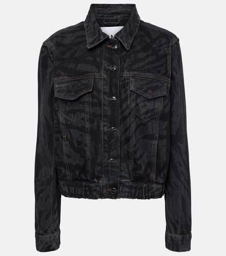 Ganni Printed denim jacket - Ganni - Modalova