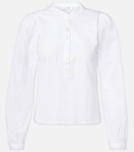 Blusa de algodón con mangas abullonadas - Frame - Modalova