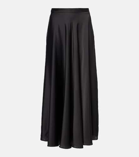 Asymmetric satin midi skirt - Balenciaga - Modalova