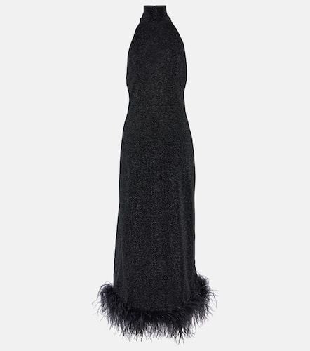 OsÃ©ree LumiÃ¨re Plumage turtleneck maxi dress - Oseree - Modalova