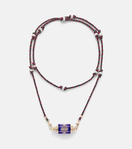 Amour Toujours 18kt locket with diamonds - Marie Lichtenberg - Modalova