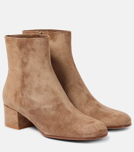 Gianvito Rossi 45 suede ankle boots - Gianvito Rossi - Modalova