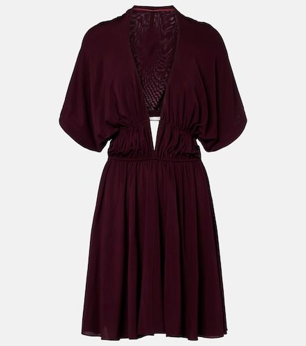 Alaia Gathered open-back minidress - Alaia - Modalova