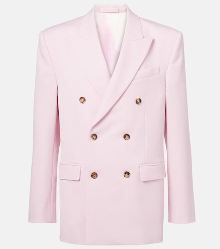 Double-breasted virgin wool blazer - Wardrobe.NYC - Modalova