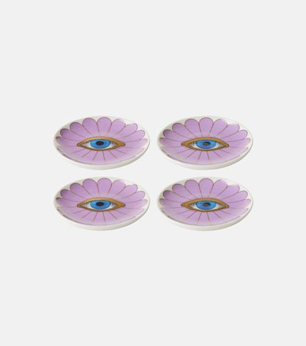 Set de 4 posavasos Fleur de porcelana - Jonathan Adler - Modalova
