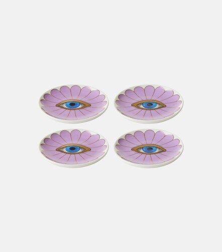 Set di 4 sottobicchieri Fleur in ceramica - Jonathan Adler - Modalova