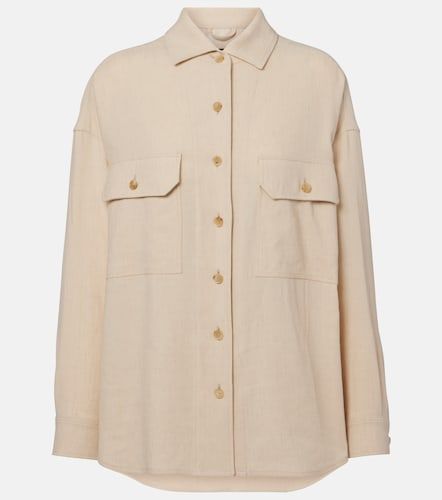 Loro Piana Camicia in lino e lana - Loro Piana - Modalova