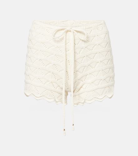 Mina crochet cotton-blend shorts - Bananhot - Modalova