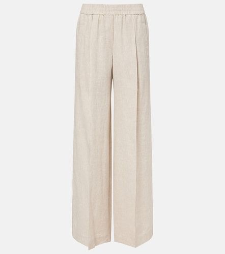 Weite Hose aus Leinen - Brunello Cucinelli - Modalova