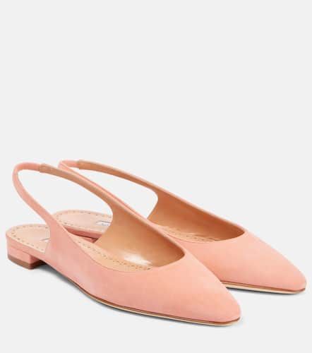 Sawra 10 suede slingback flats - Manolo Blahnik - Modalova