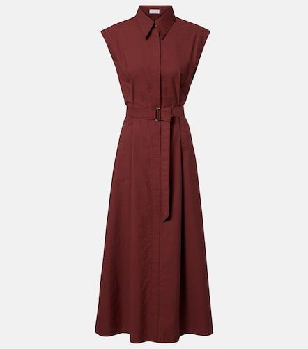Abito midi Monili in misto cotone - Brunello Cucinelli - Modalova