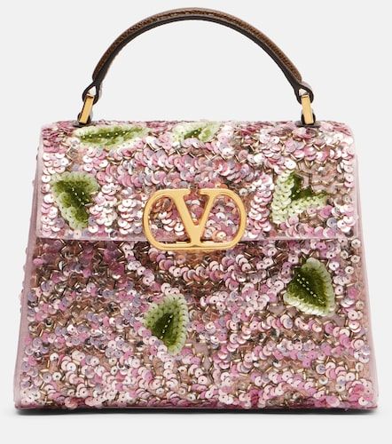VSling Mini sequined top-handle bag - Valentino Garavani - Modalova