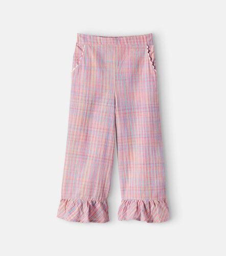 Pantalones Loukie de algodón a cuadros - Louise Misha - Modalova