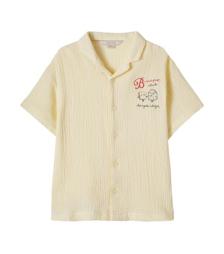 Konges Sløjd Camisa Coco de muselina de algodón bordada - Konges Slojd - Modalova